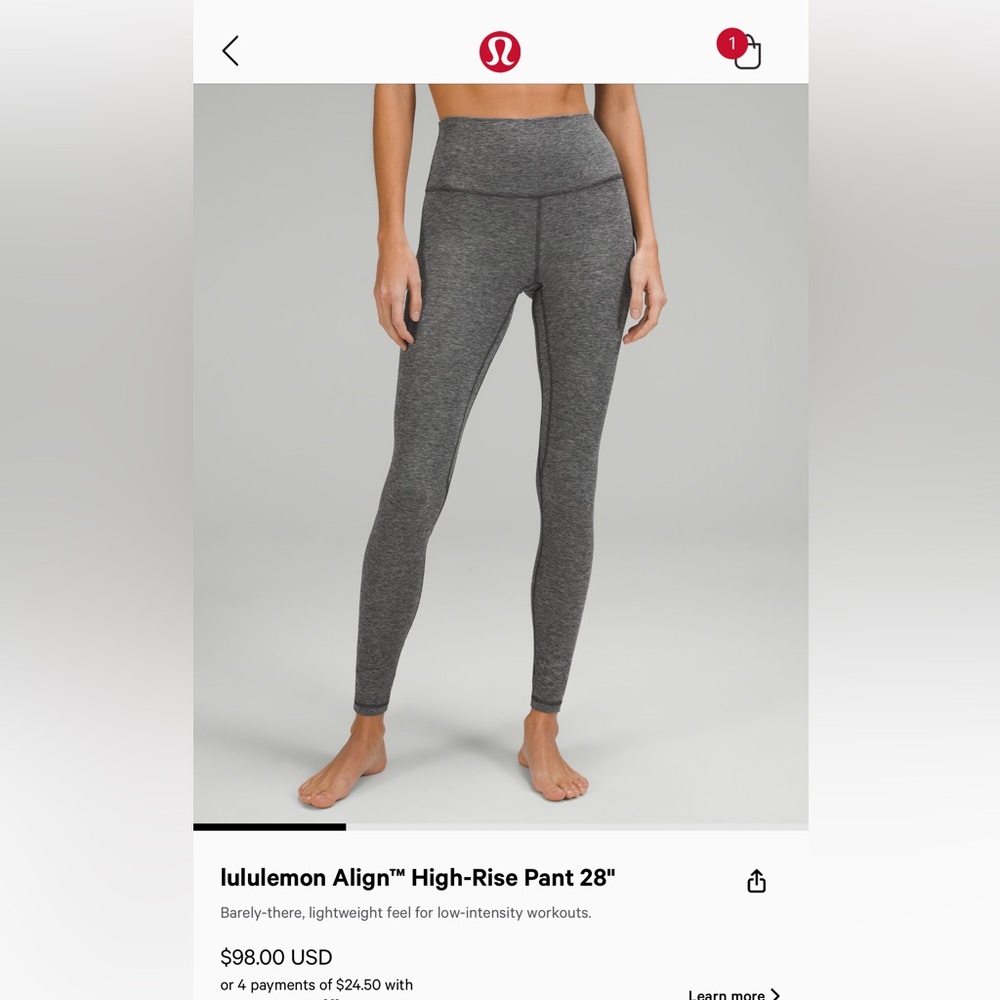 Lululemon Align leggings